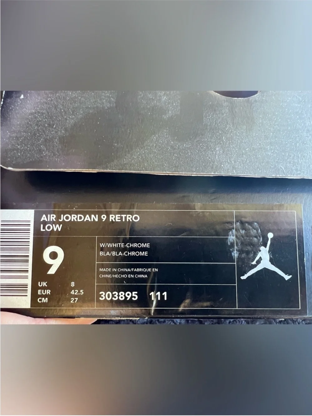 Vintage 2002 Air Jordan 9 Retro Low 